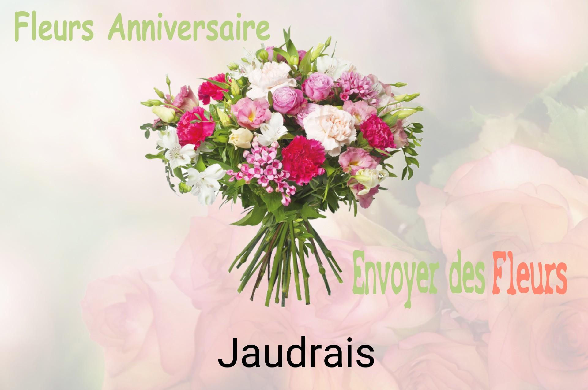 Bouquet de fleurs d’anniversaire livré à Jaudrais