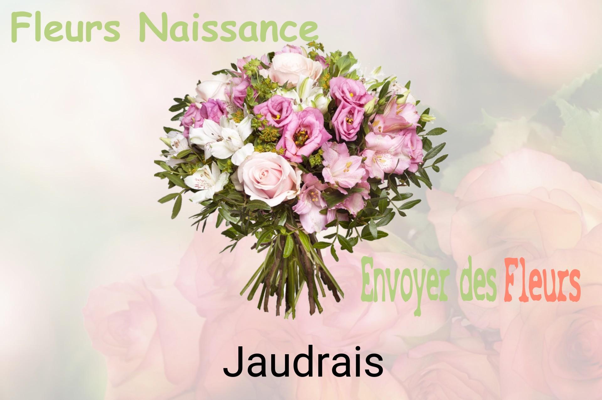 Bouquet de fleurs de naissance livré à Jaudrais